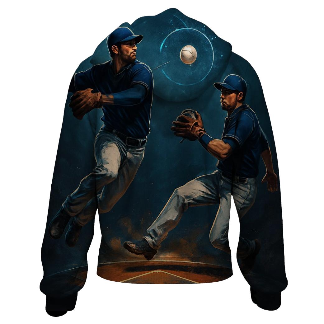 Orbital Double Play Blue Jays Velocity pullover hoodies