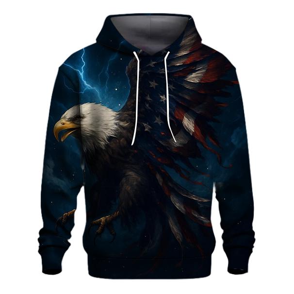 Liberty Storm Wings embroidered hoodies