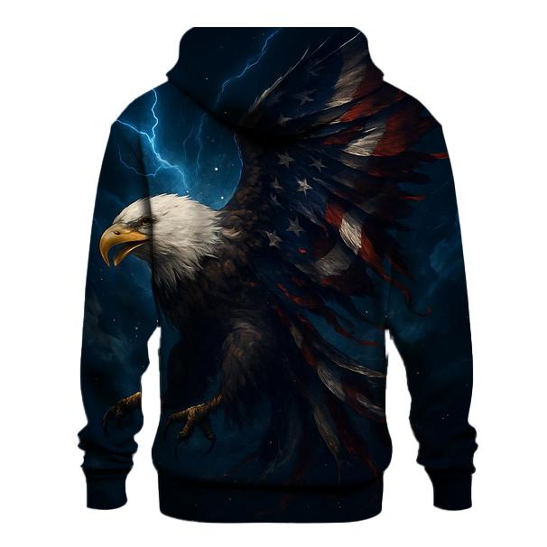 Liberty Storm Wings embroidered hoodies