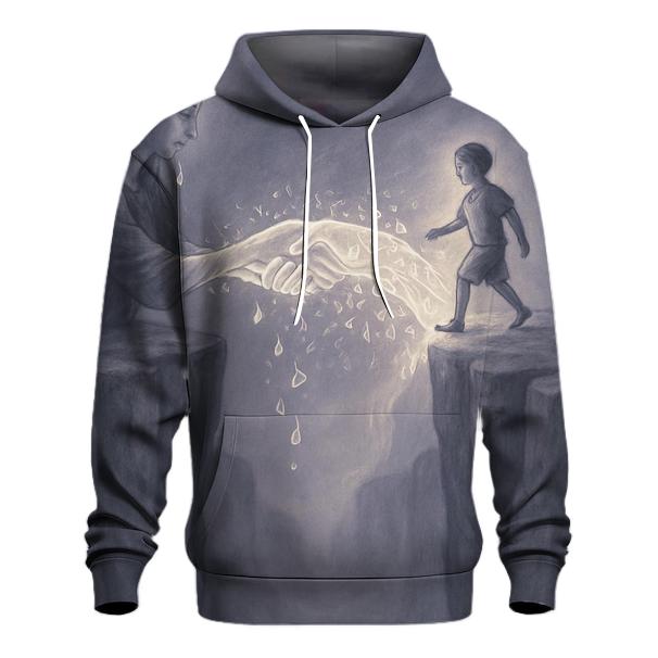 Bridge Of Her Unspoken Forgiveness embroidered hoodies