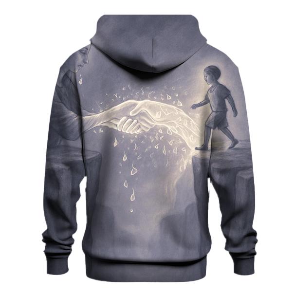 Bridge Of Her Unspoken Forgiveness embroidered hoodies