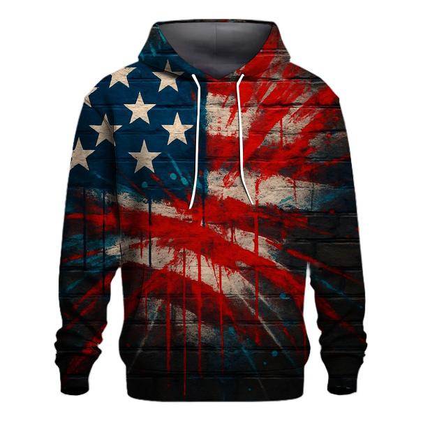 Urban Graffiti Starburst custom hoodies
