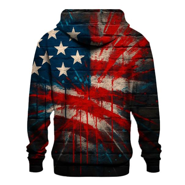 Urban Graffiti Starburst custom hoodies