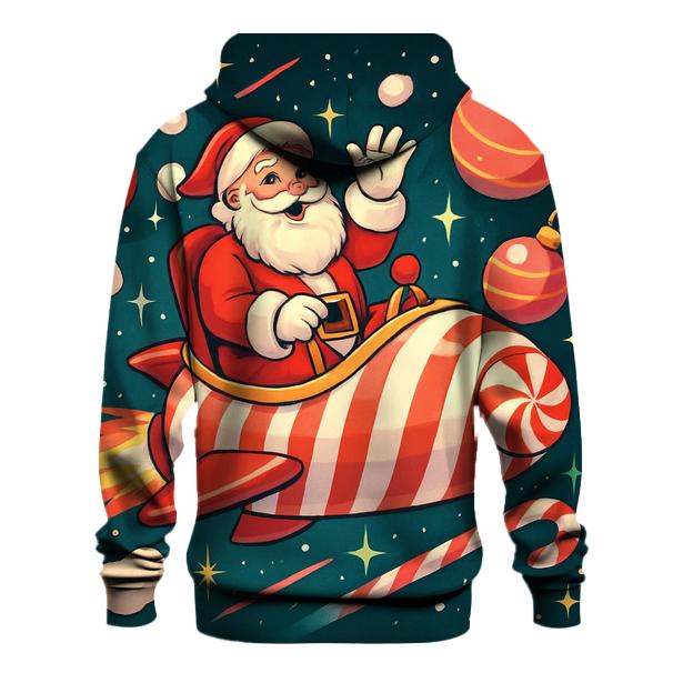Candy Cosmos Santa Cruiser pullover hoodies
