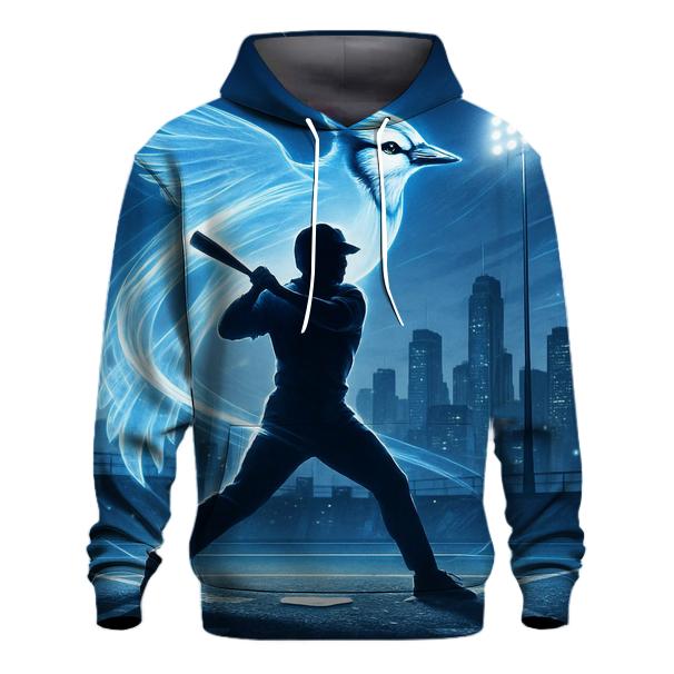Skyline Surge With Blue Jays Spirit premium hoodies