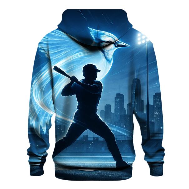Skyline Surge With Blue Jays Spirit premium hoodies