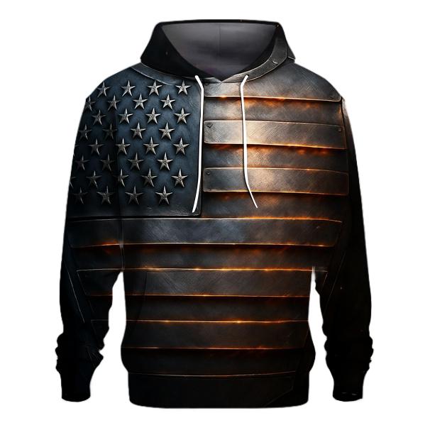 Steel Forged Stripes pullover hoodies