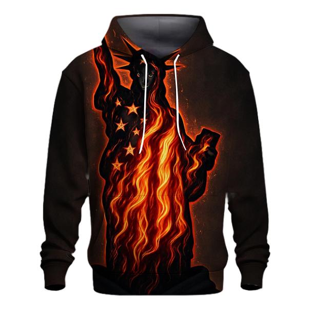 Liberty Flame Silhouette hoodie trends