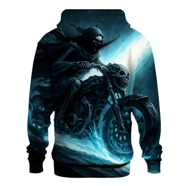 Hellrider Of The Frozen Comet printed hoodies