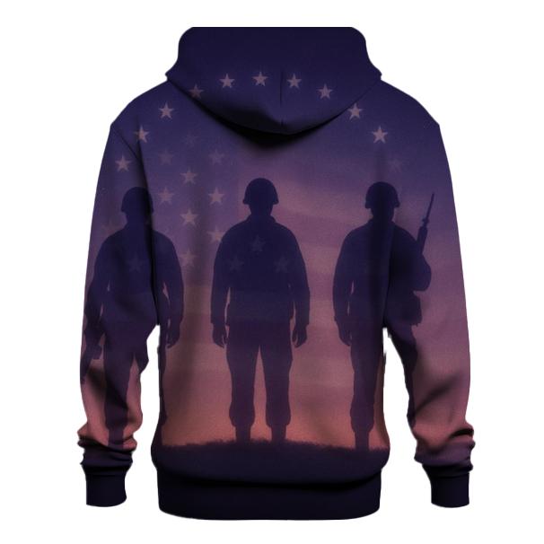 Starlit Battlefield Reverie heavyweight hoodies