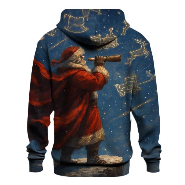 Arctic Stargazer Santa Summit premium hoodies