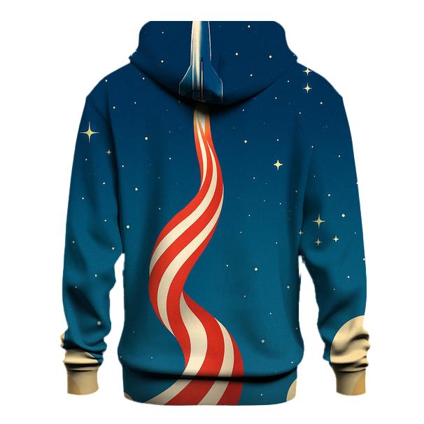 Rocket Trail Starfields zip-up hoodies