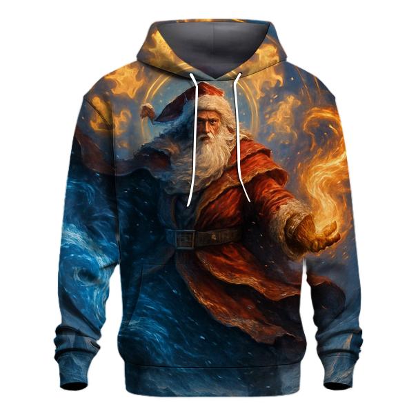 Frostfire Battle Santa heavyweight hoodies