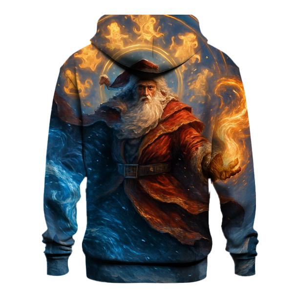 Frostfire Battle Santa heavyweight hoodies