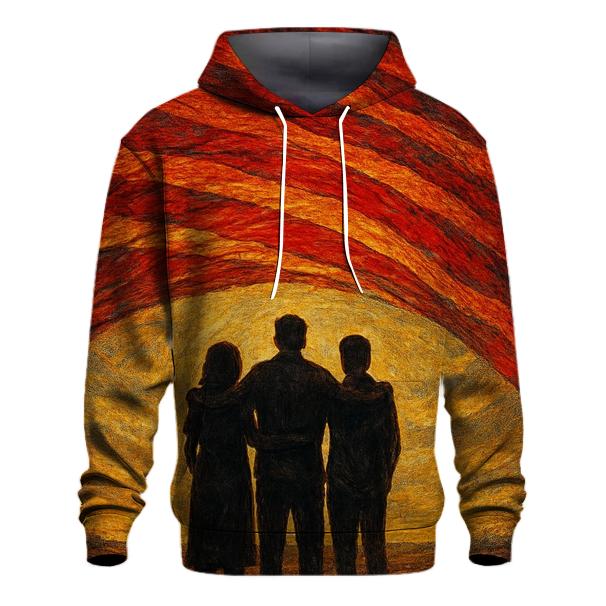 Threads Of Her Courage In Our Sky designer hoodies