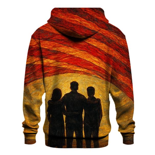 Threads Of Her Courage In Our Sky designer hoodies