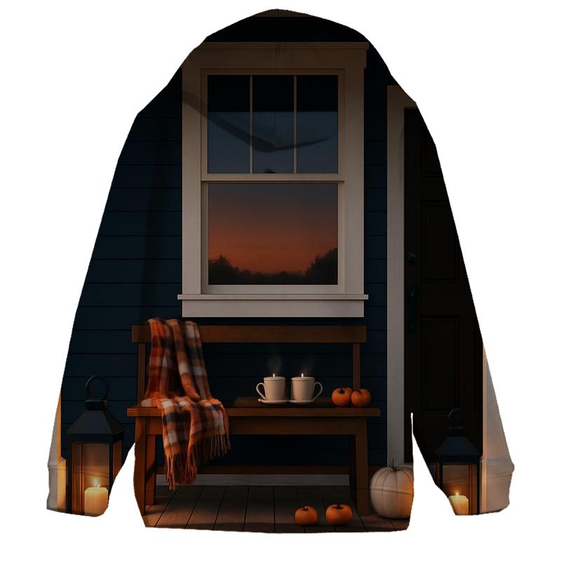 Thankful Porch Lantern Evening hoodie styles