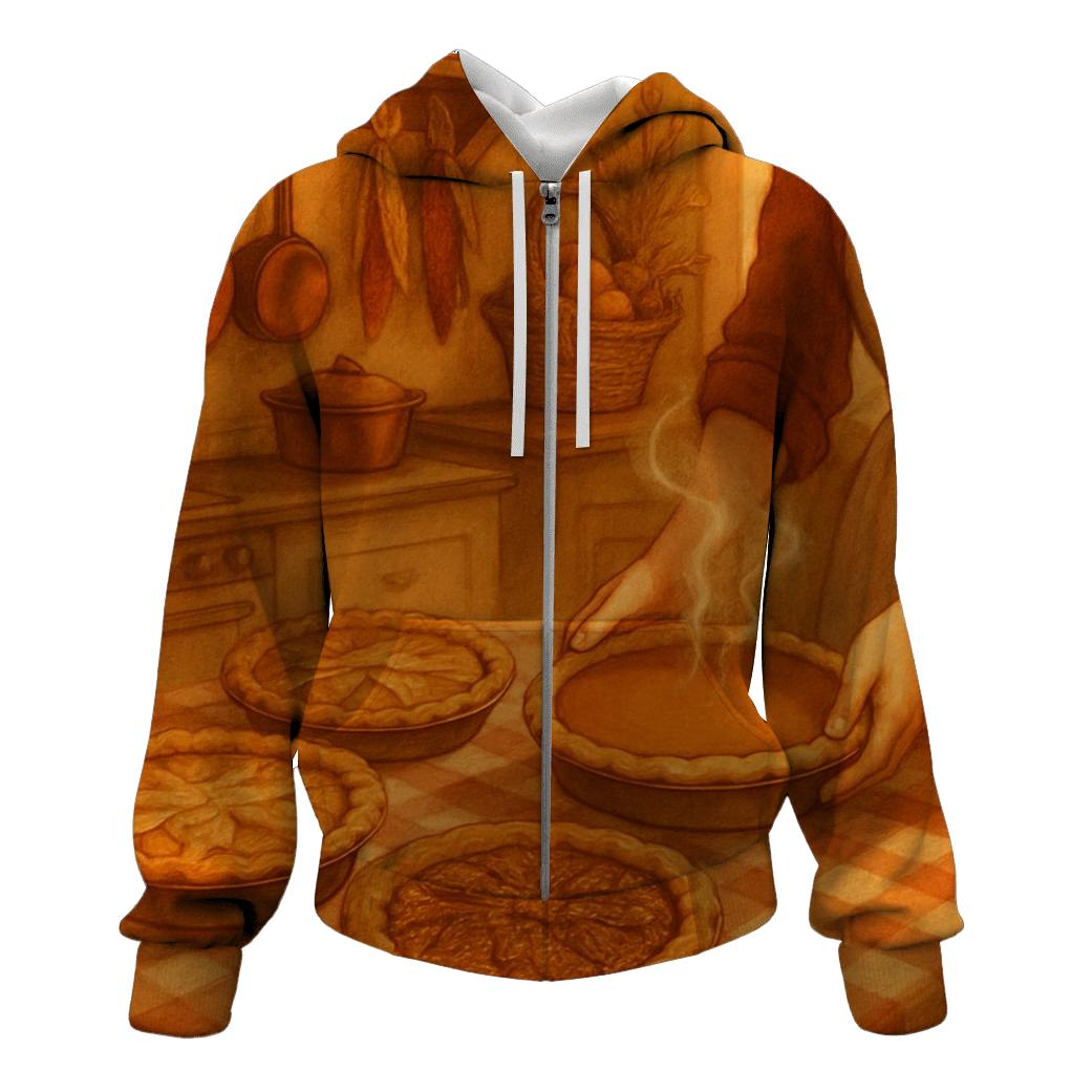 Grandmas Kitchen Pie Parade designer hoodies