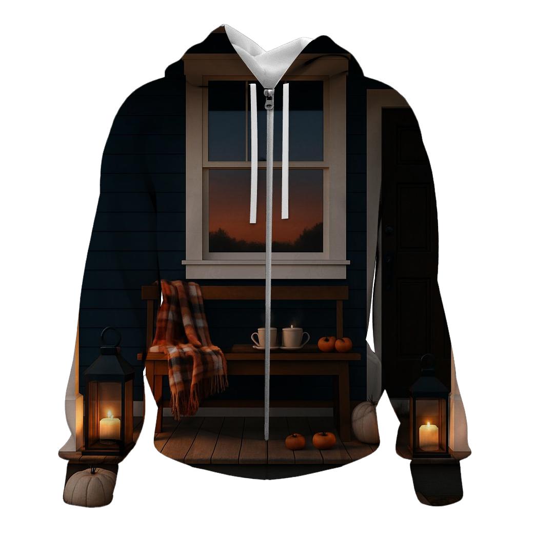 Thankful Porch Lantern Evening hoodie styles
