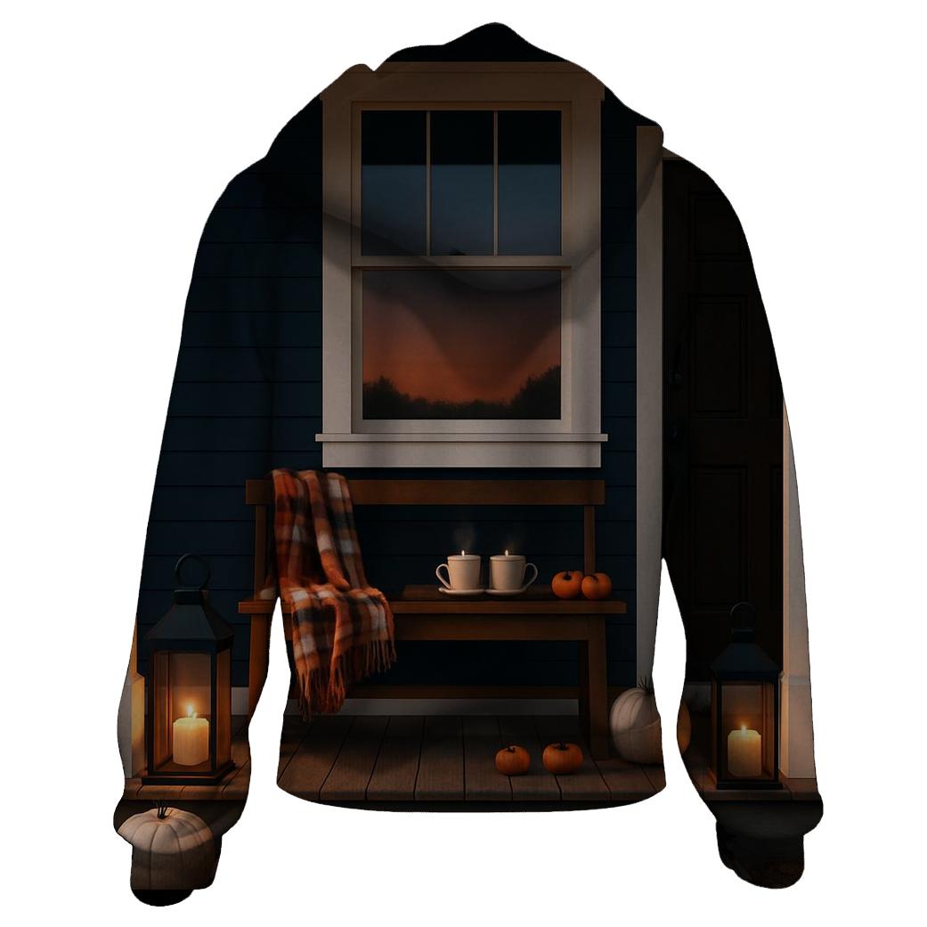 Thankful Porch Lantern Evening hoodie styles