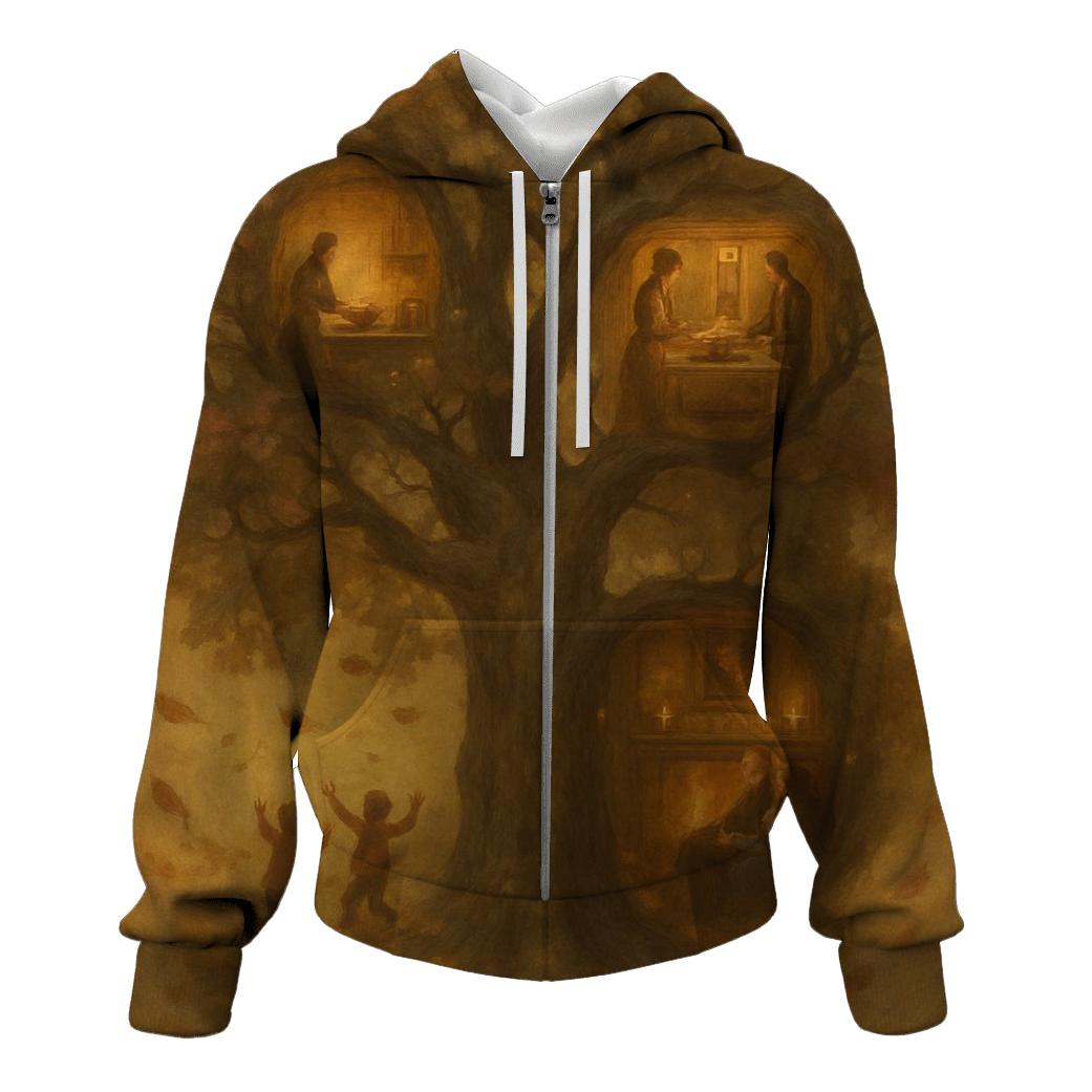 Family Tree Of Gratitude heavyweight hoodies
