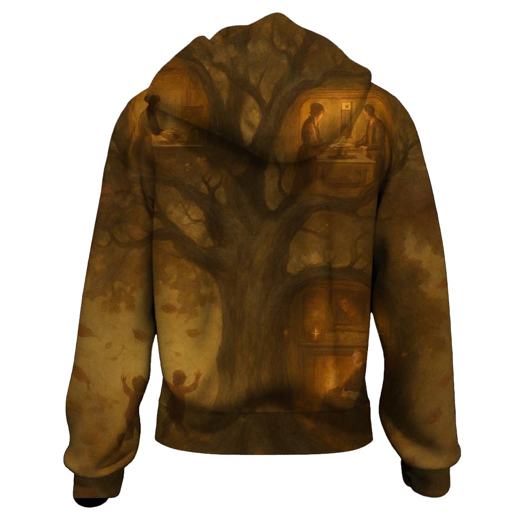 Family Tree Of Gratitude heavyweight hoodies