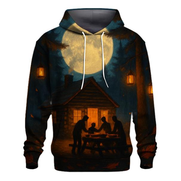 Harvest Moon Cabin Gathering pullover hoodies