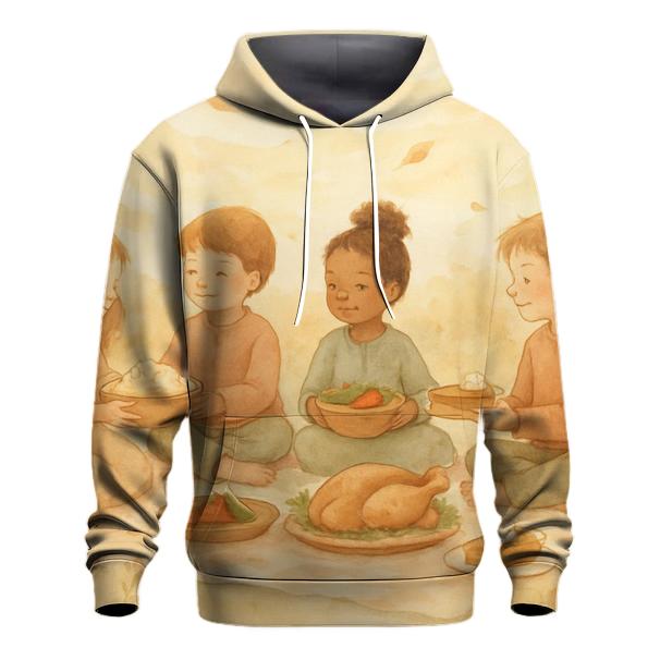Autumn Meadow Kids Feast hoodie designs
