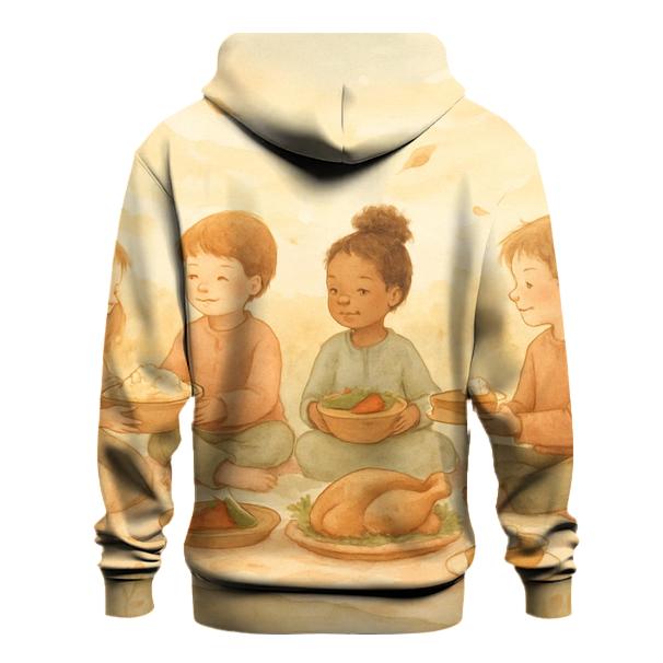 Autumn Meadow Kids Feast hoodie designs
