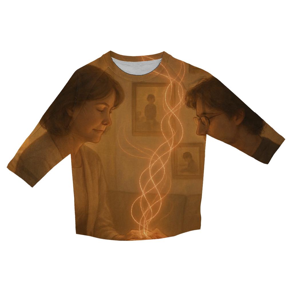 Heartstrings Between Generations designer 3/4 sleeve blouses