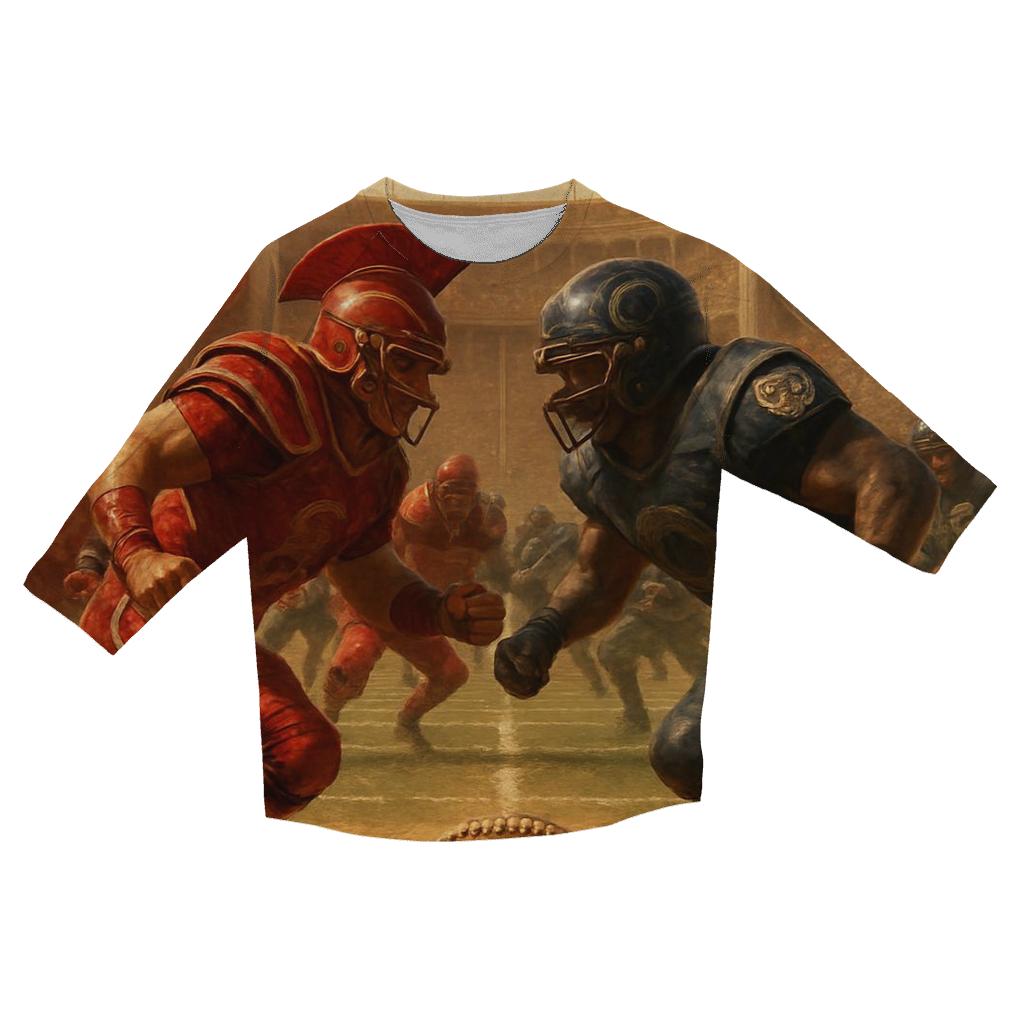 Rivalry Coliseum Braves Vs Cubs fashion 3/4 sleeve shirts