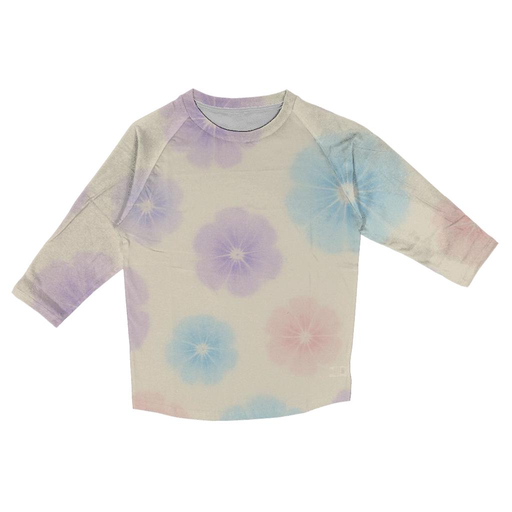 Pastel Kumo Cloud Cluster casual three quarter sleeve shirts