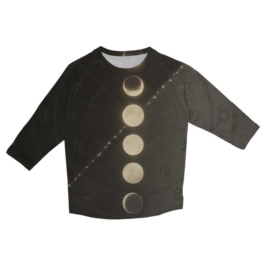 Lunar Nodes Destiny Axis Diagram stylish quarter sleeve tops