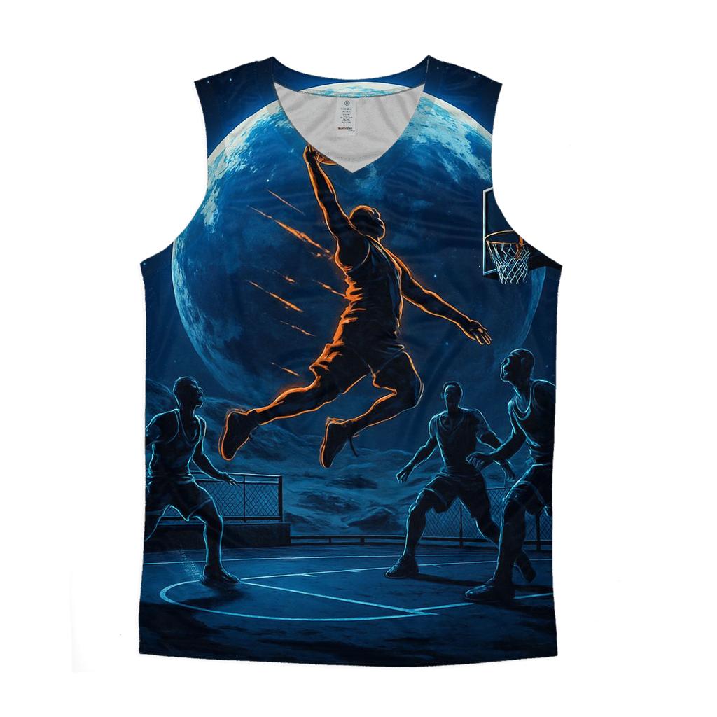 Lunar Street Basketball Clash casual summer tank tops