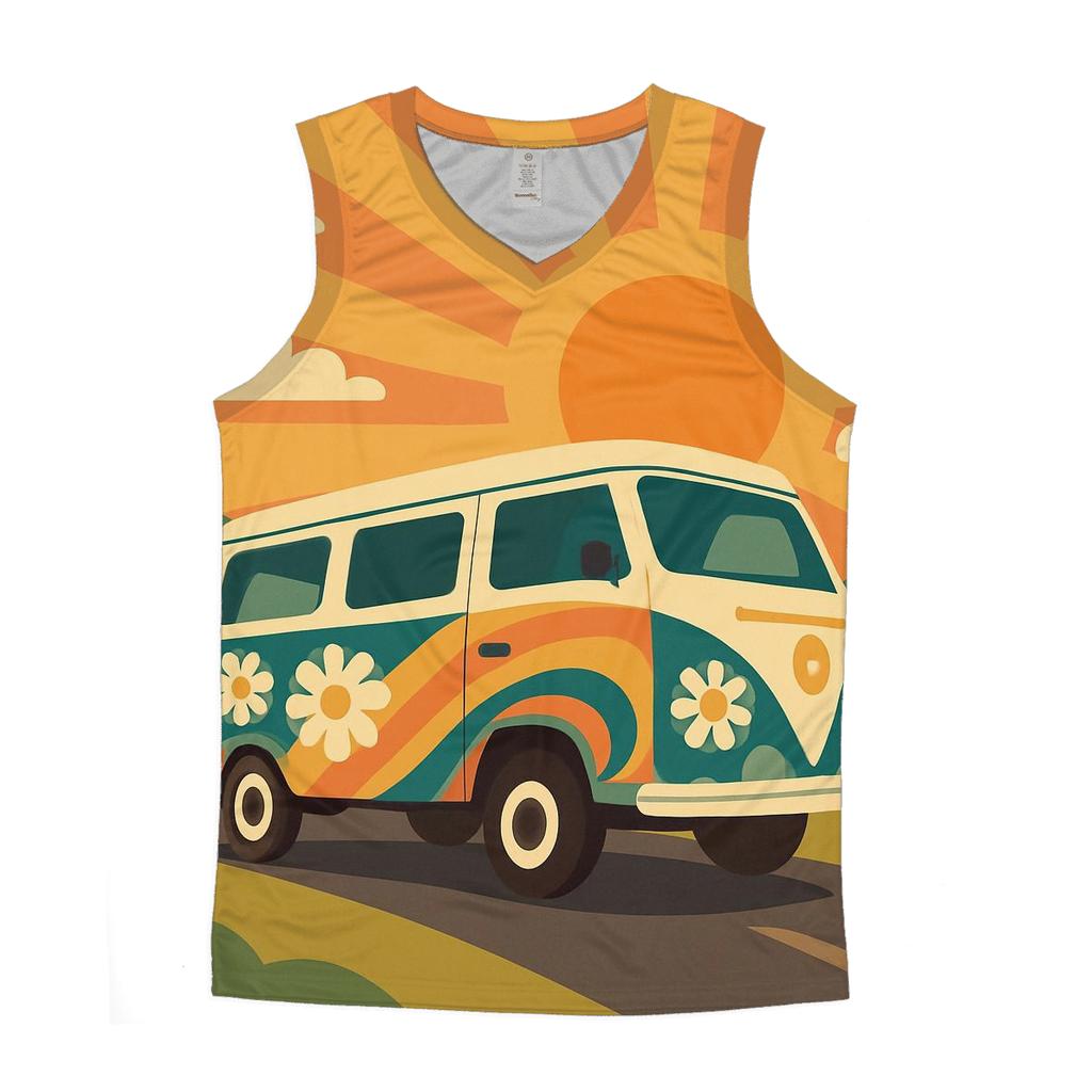 Groove Bus Road Trip trendy fitted tank tops