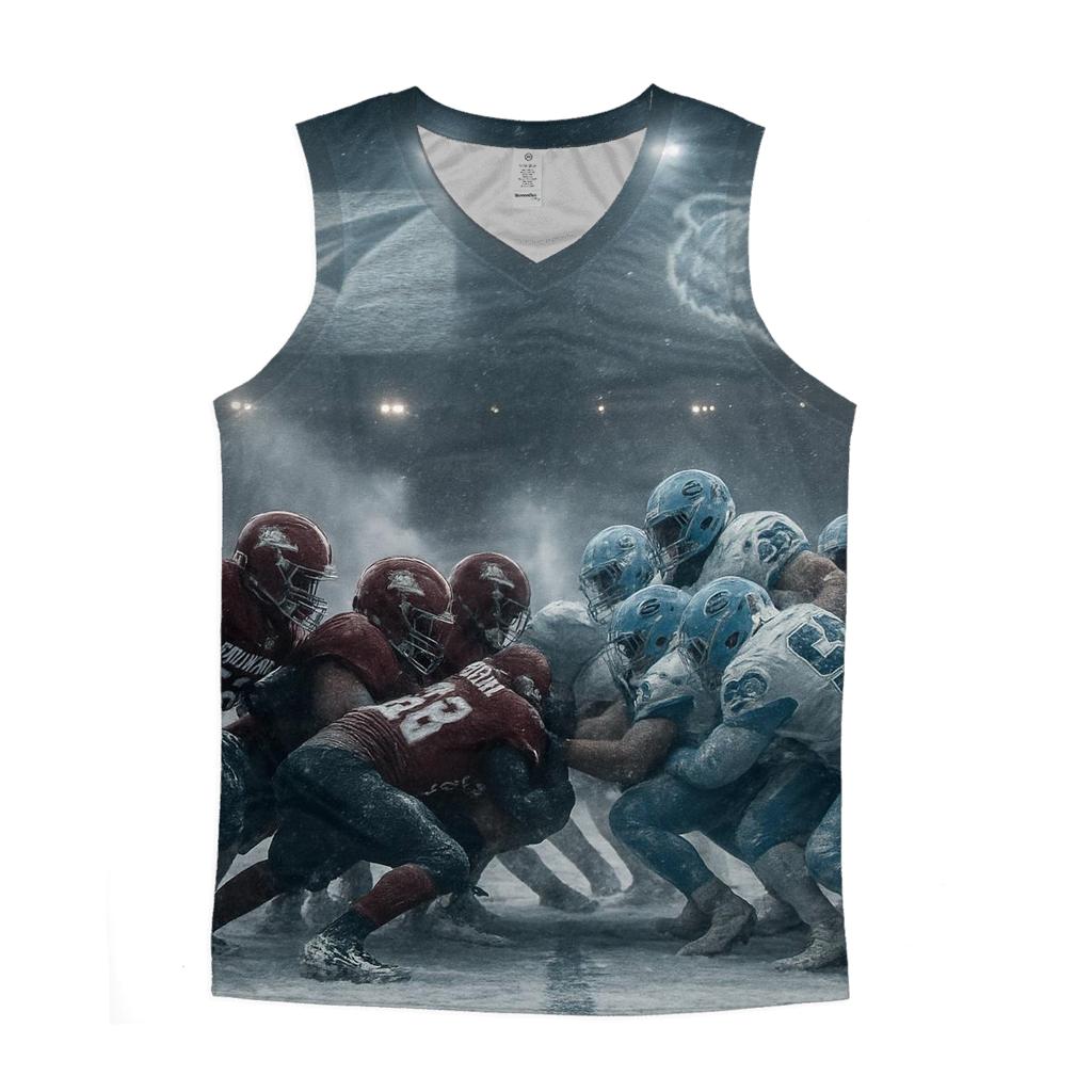 Frozen Yard Line Standoff Braves Vs Cubs trendy fitted tank tops