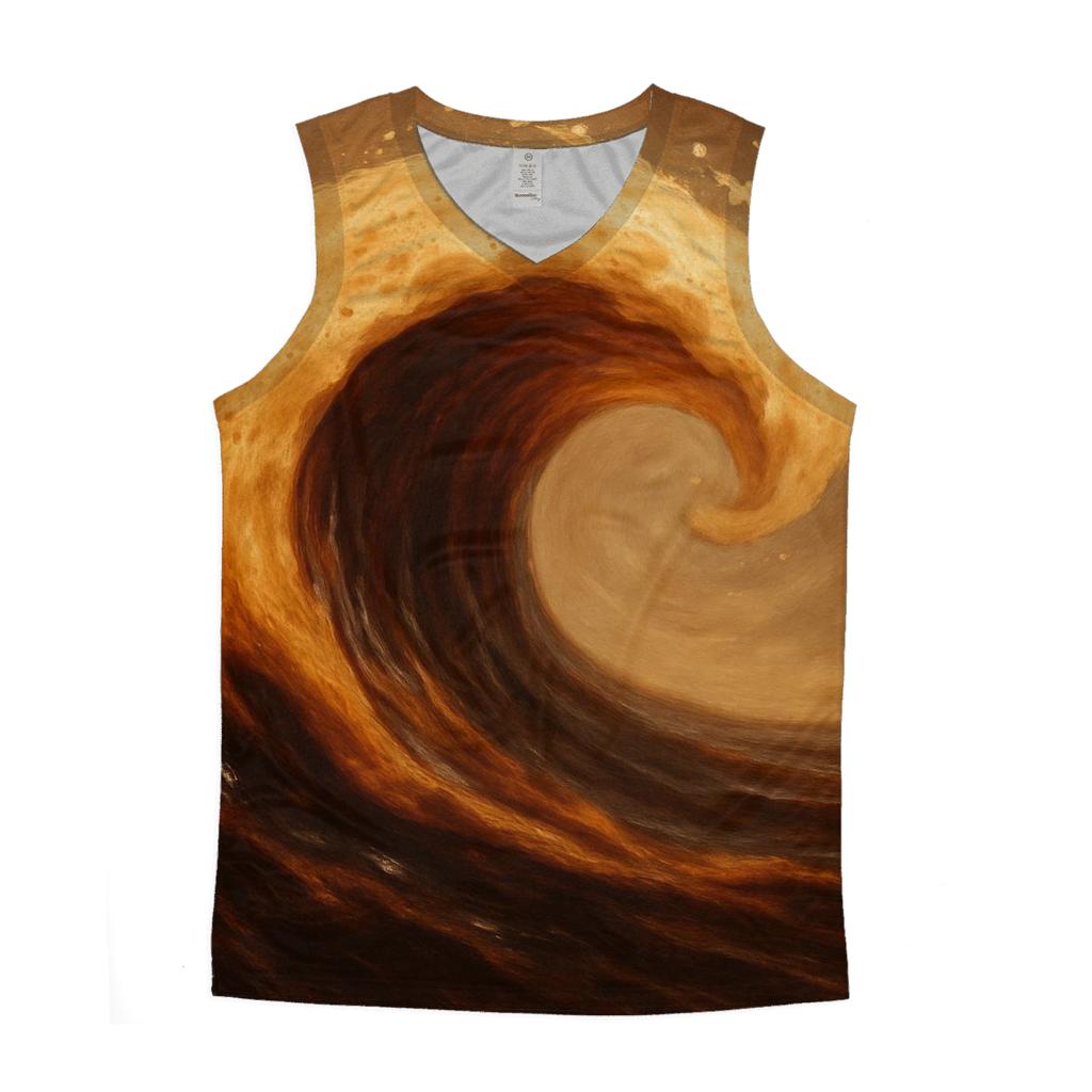 Crema Tide Wave designer workout tanks