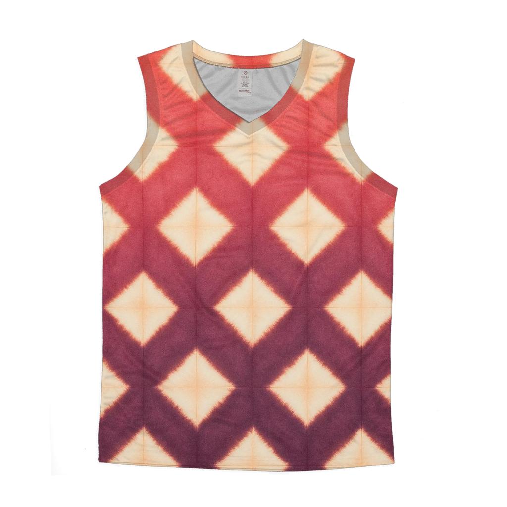 Sunset Diamond Itajime Field casual summer tank tops