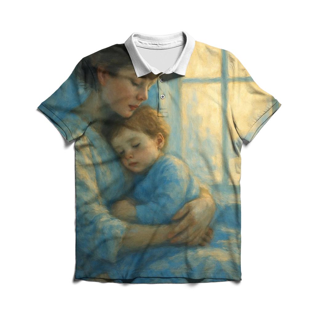 The First Safe Harbor branded logo polo shirts