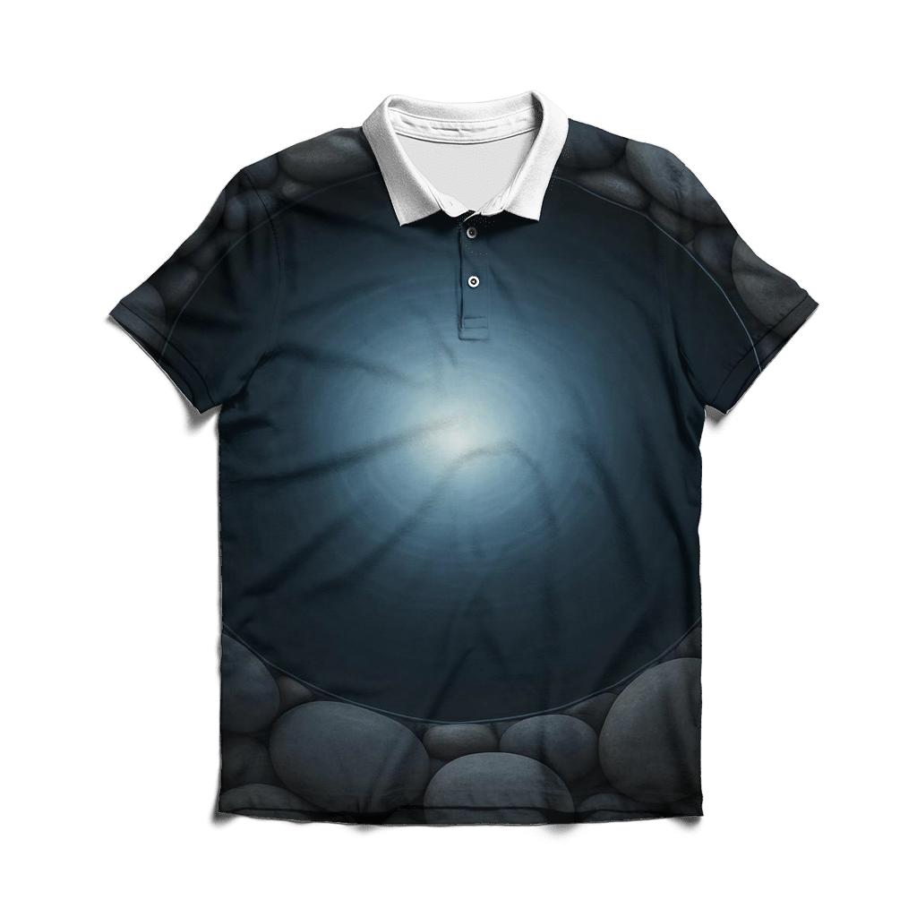 Halo Of Quiet Waters branded logo polo shirts