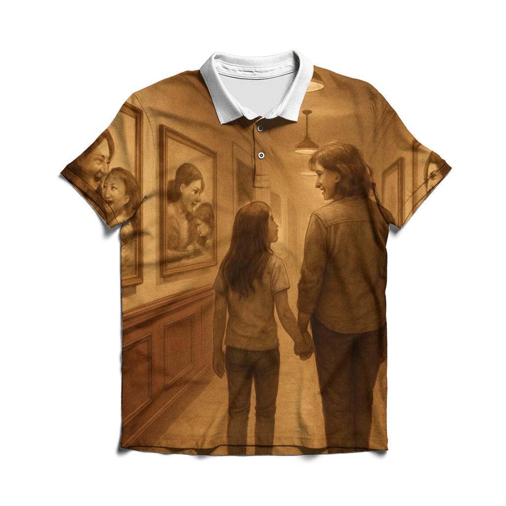 Her Patience Written In Time classic pique polos