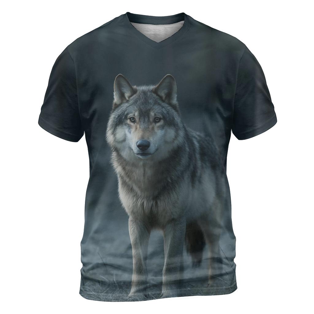Mistline Stalk Grey Wolf personalized full print shirts