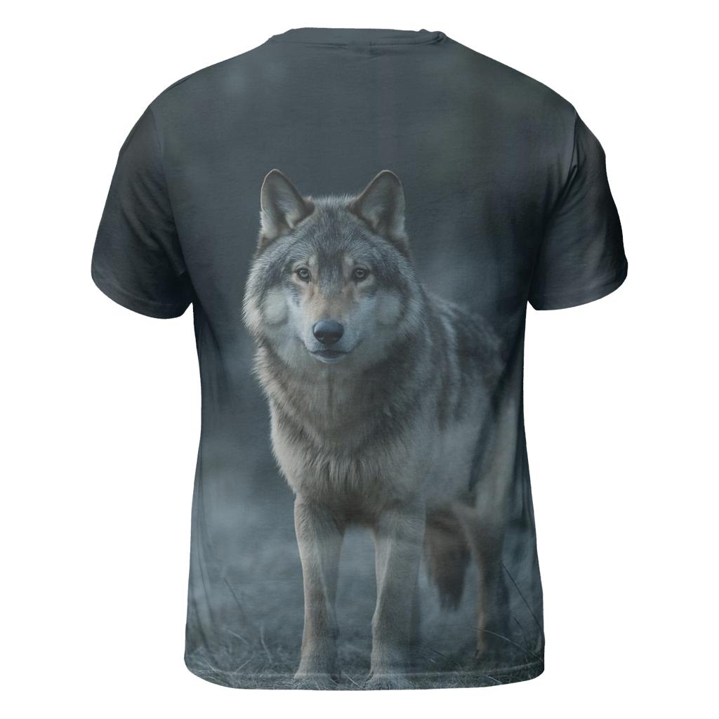 Mistline Stalk Grey Wolf personalized full print shirts