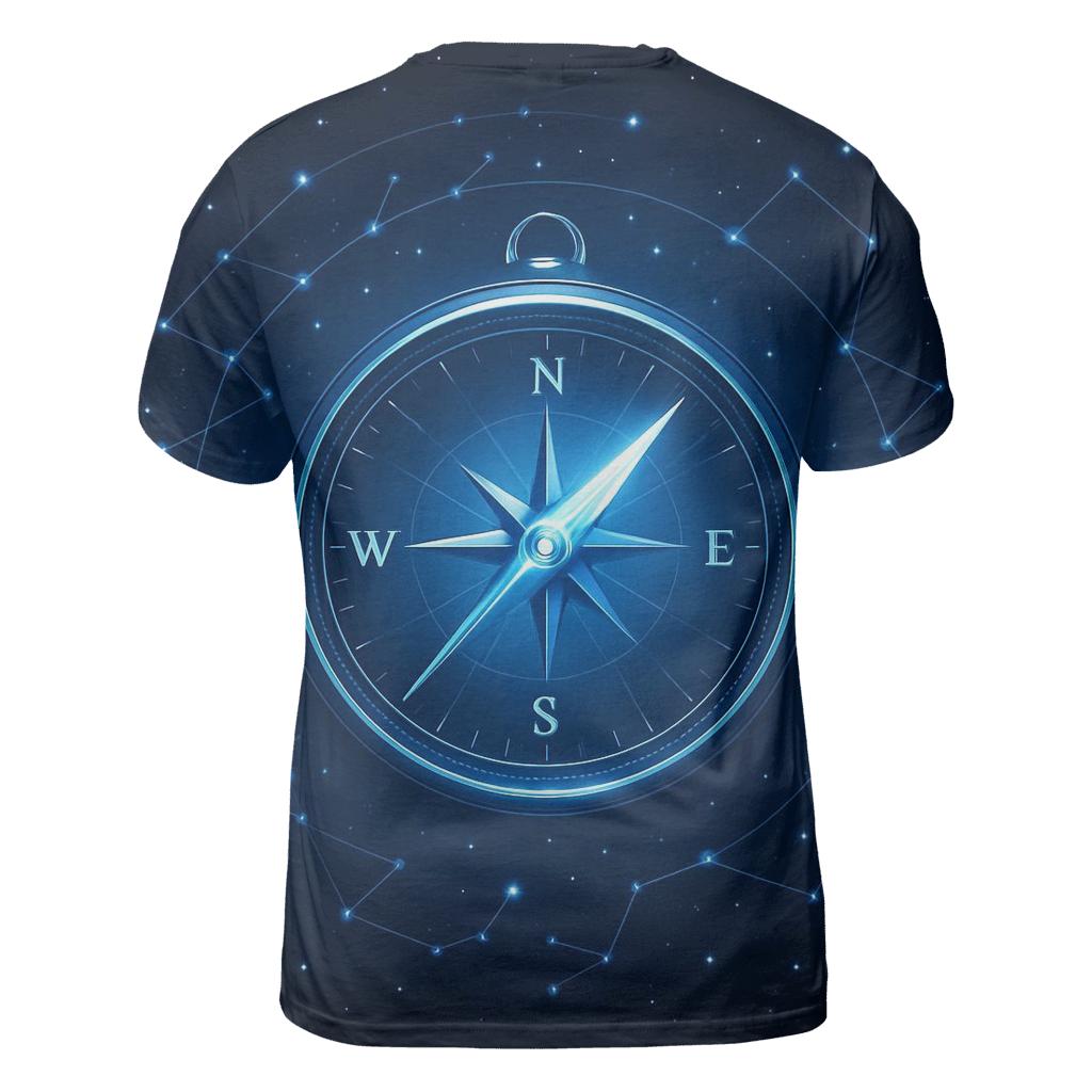 Stellar Compass Navigator designer pattern shirts