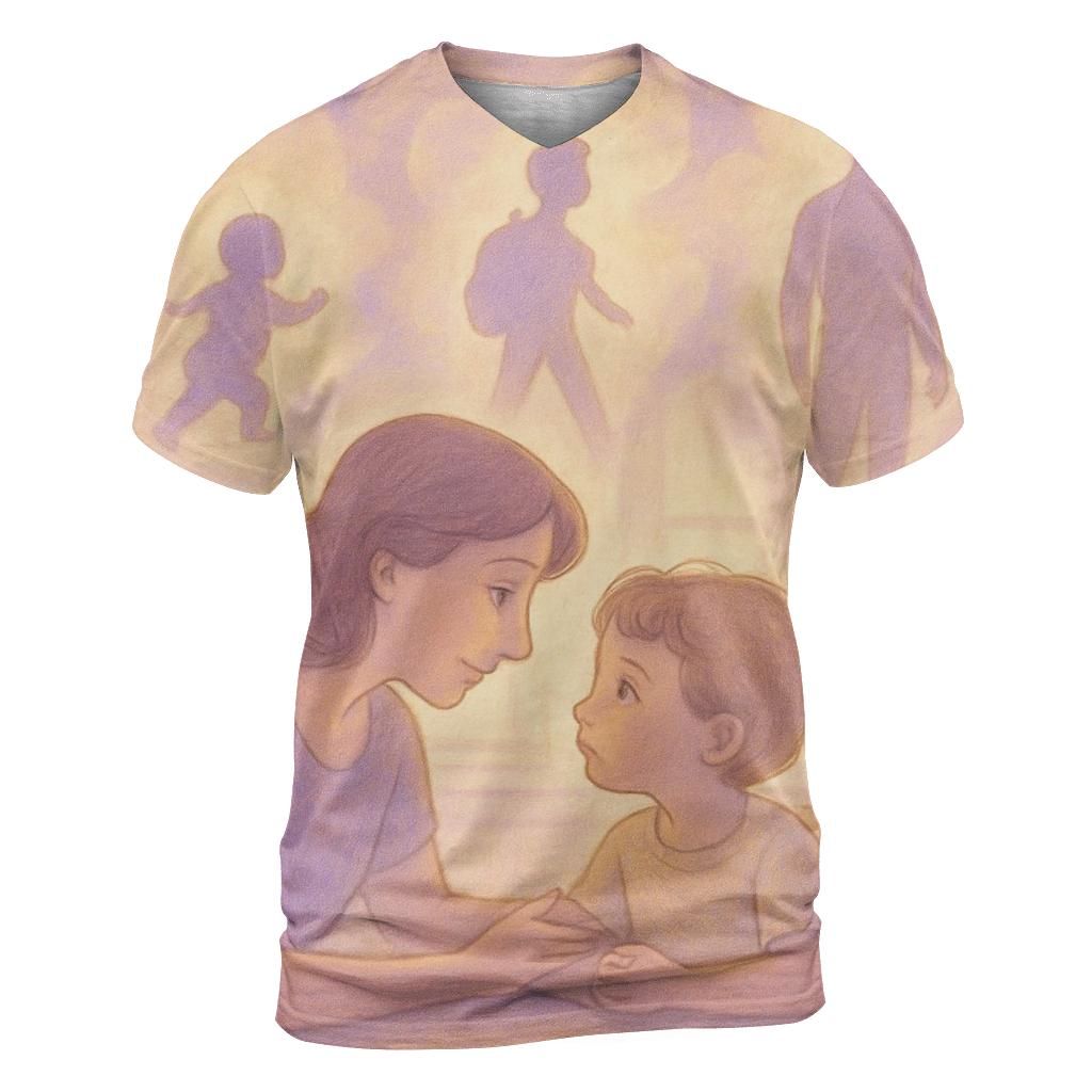 Whispers That Shape Tomorrow statement graphic shirts