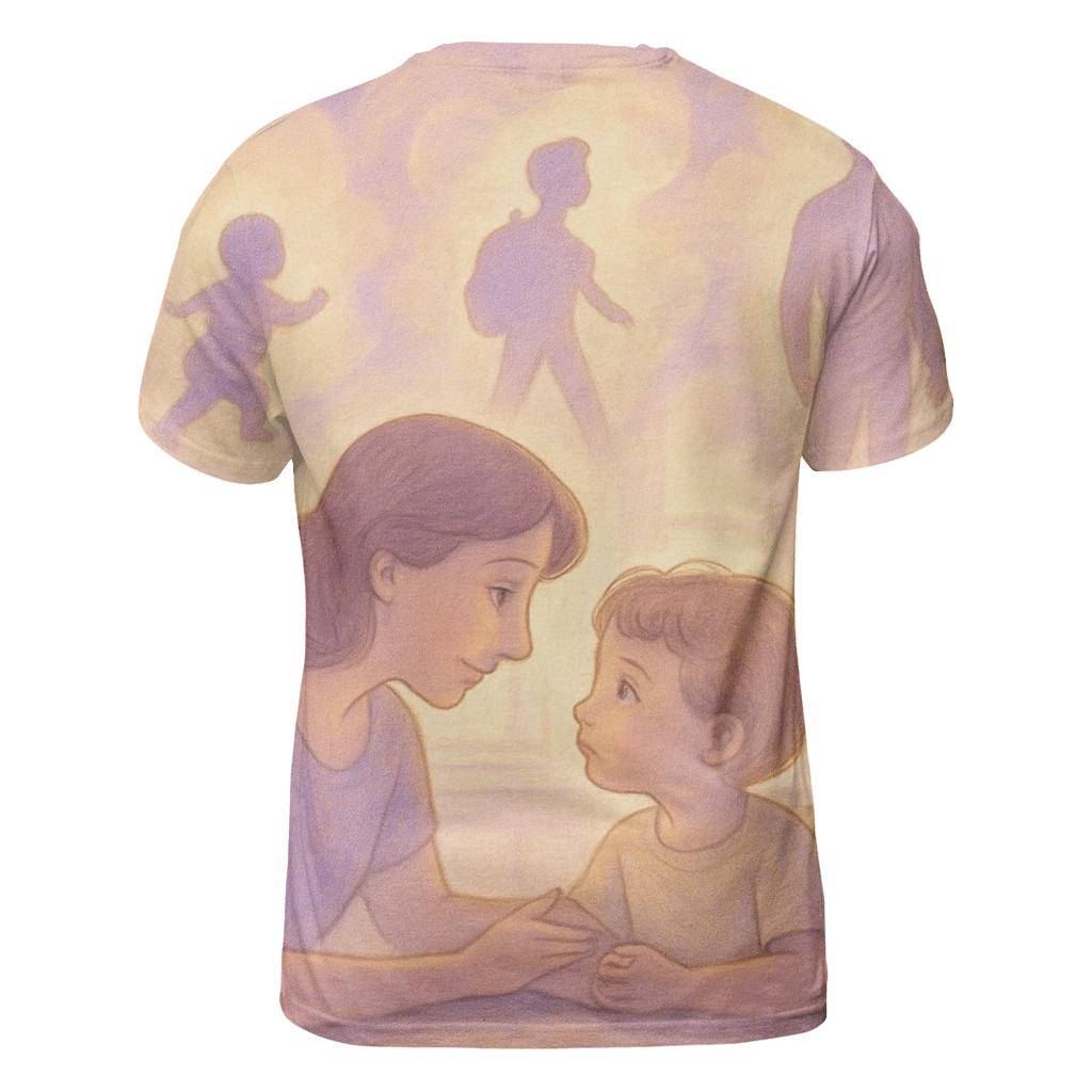 Whispers That Shape Tomorrow statement graphic shirts