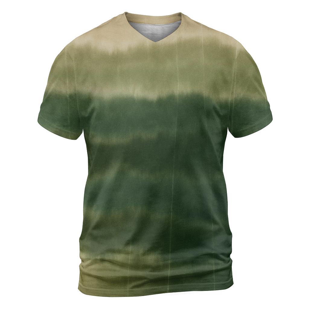 Forest Horizon Stripe Ombre statement graphic shirts