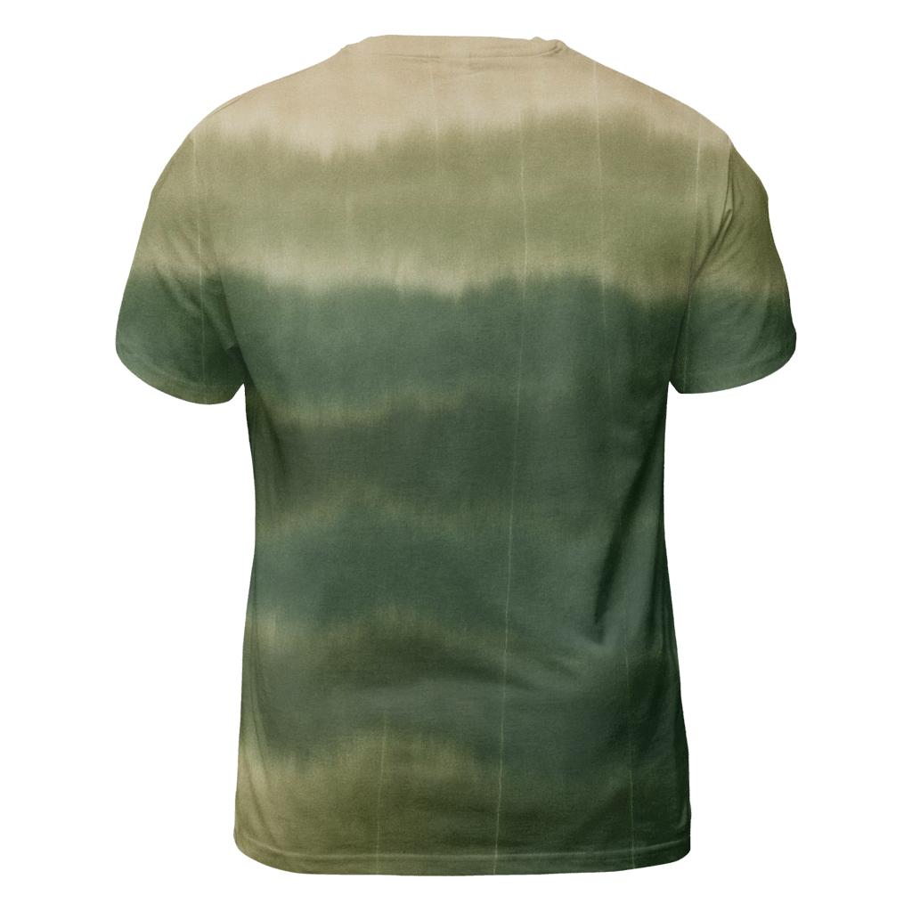 Forest Horizon Stripe Ombre statement graphic shirts