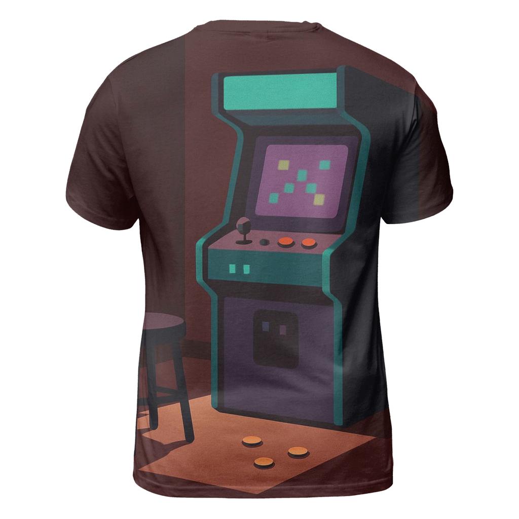 Retro Arcade Night custom all-over print shirts