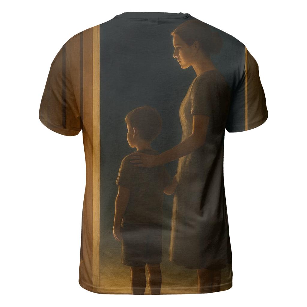Light In The Doorway vibrant all-over design tees